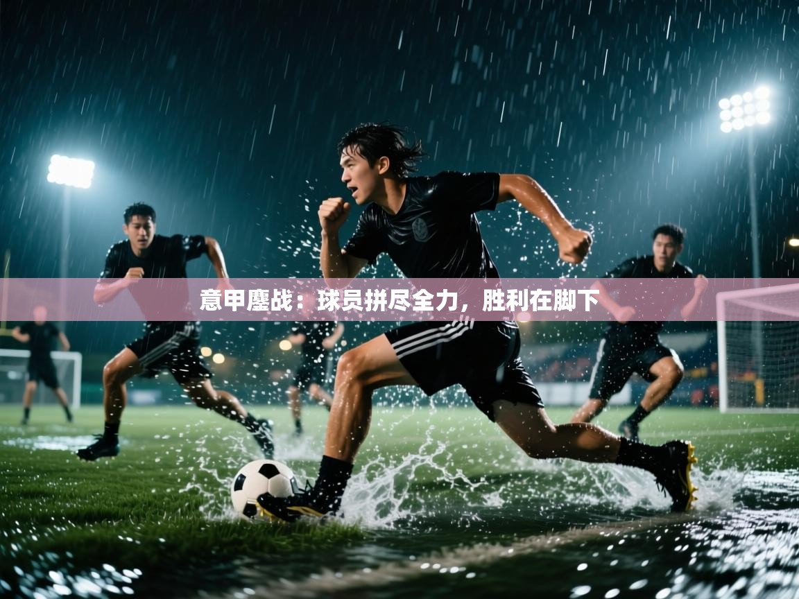 开云体育入口平台-意甲鏖战：球员拼尽全力，胜利在脚下