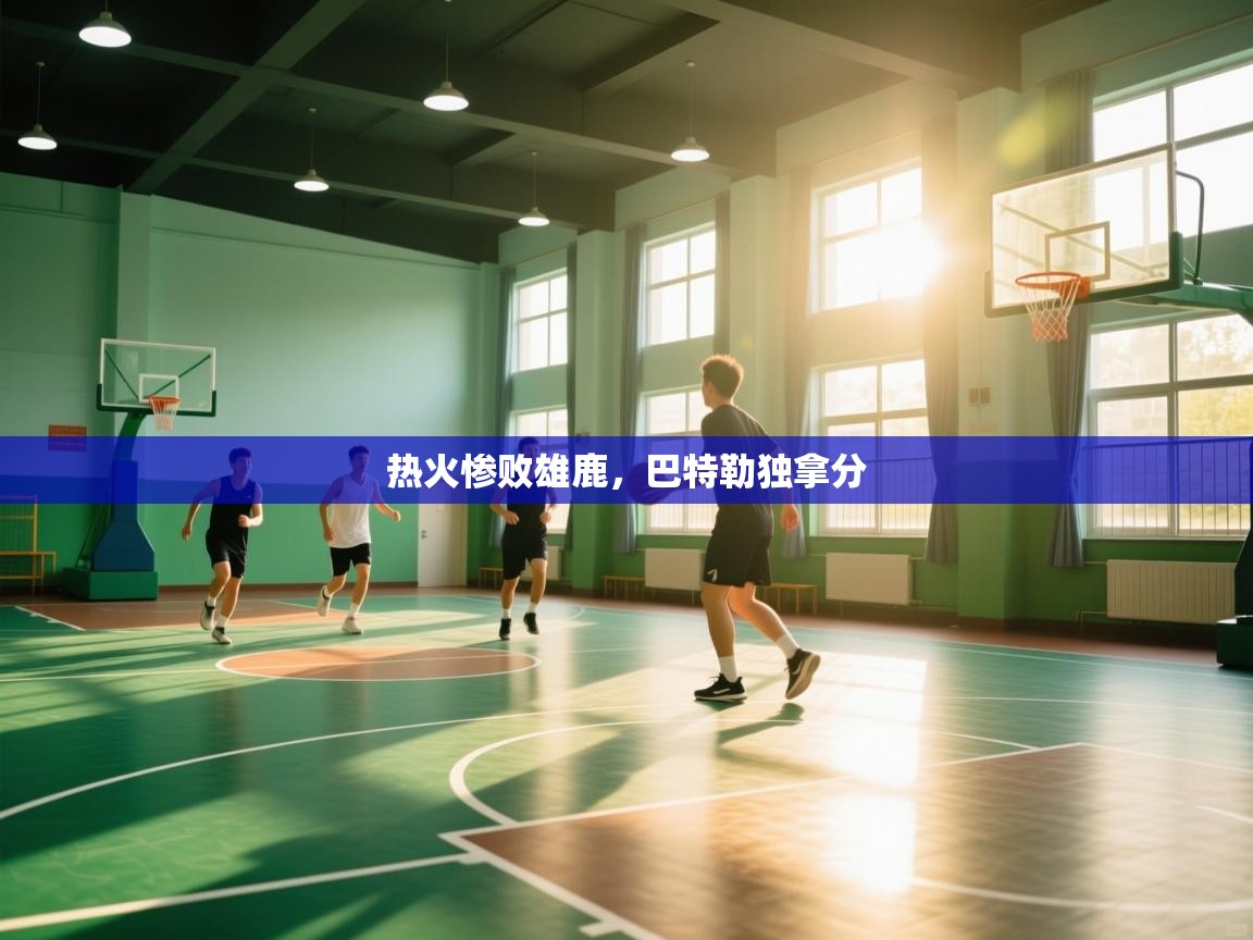 开云体育在线登入-热火惨败雄鹿，巴特勒独拿分  第4张